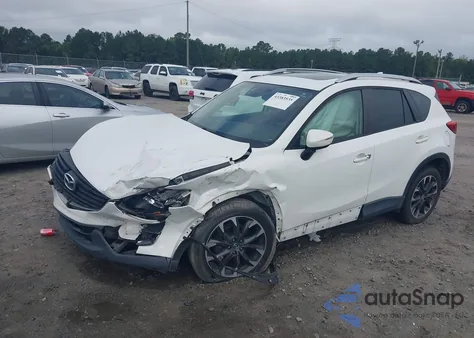 2016 Mazda Cx-5 Grand Touring z USA, uszkodzony, nr VIN JM3KE2DY8G0844133